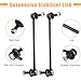 X AUTOHAUX 2pcs Front Sway Bar Links Stabilizer Link Kit for Fiat 500X 2016-2019 for Jeep Compass 2017-2022 for Jeep Renegade 2015-2021 Suspension Kit No.K750795
