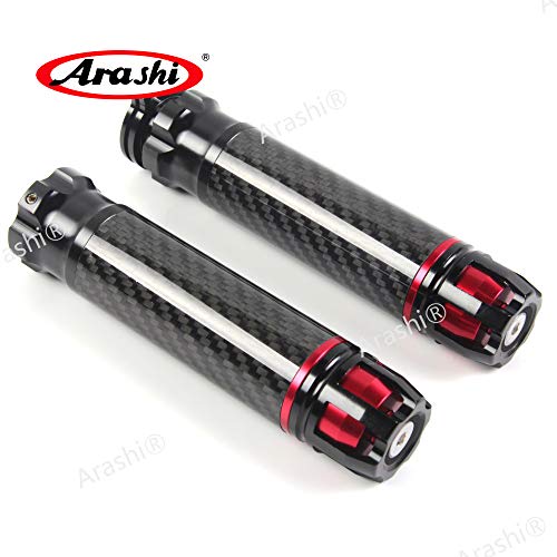 Arashi Motorcycle Universal Handlebar Handle Bar Grips Handgrips Hand Grips 7/8" 22mm