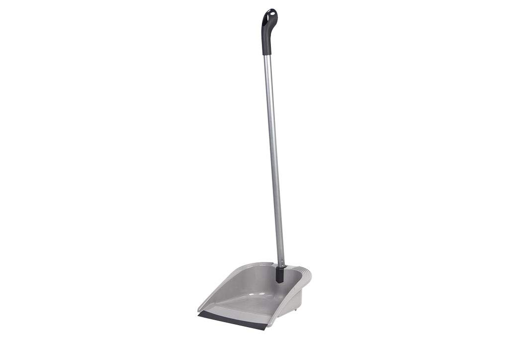 Cofan Recogedor abatible con Goma Gama Nilo | Color Gris | Medidas 26 x 25 x 86 cm