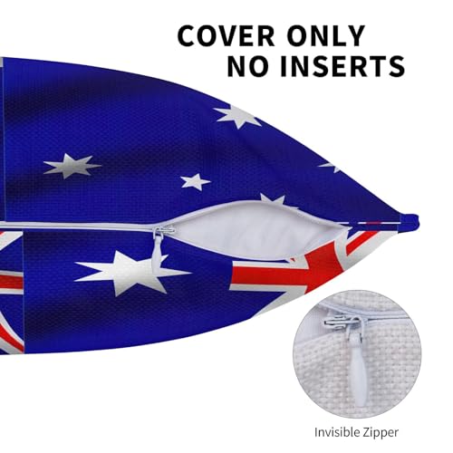 Housse de coussin drapeau australien pour relooker un canapé fatigué