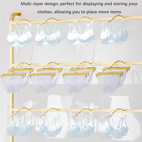 Estante de pared para ropa interior, trajes de baño y calcetines 4
