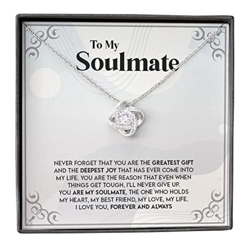 Soulmate Gifts, Gifts For Girlfriend, Necklace For Girlfriend, Gifts For My Wife, Badass Wife Necklace, To My Future Wife Necklace, Romantic Jewelry Gift For Her On Birthday, Christmas, Mothers Day