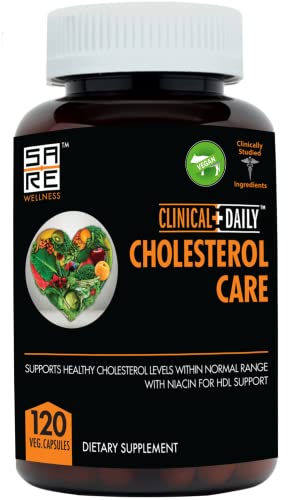 Clinical Daily Cholesterol Care Supplement. Vegan Cholesterol and...