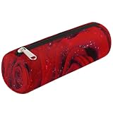 Grandezza di piccole dimensioni: grande capacità: astuccio per studenti misura 20,3 x 7,6 x 7,6 cm e può contenere fino a 40-50 matite. Dimensioni perfette da tenere in borsa.
