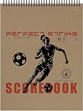 Perfect Strike Soccer Scorebook with Rules and Scoring Instructions : Heavy Duty. Adult and Youth Soccer. TS-11-7-W-V (1 Book)