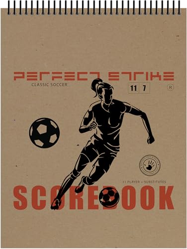 Livre de score de football pour matchs de jeunes au stade et entraînements