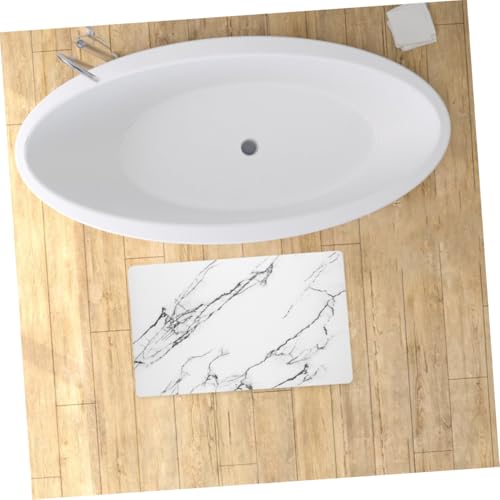 Tapis de bain absorbant l'eau accessoire de salle de bain - 8