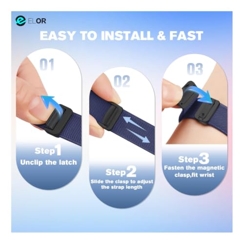 Image of ELOR Replacement Strap /Band compatible with Google Fitbit Air