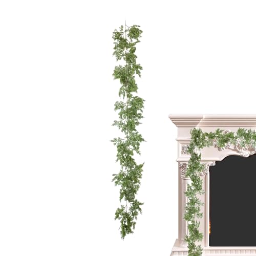 Guirlande de verdure artificielle extérieure pour décorations de Noël - 8