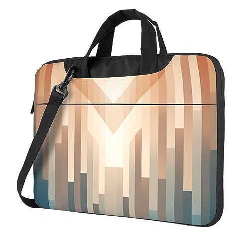 Sac ordinateur portable imprimé géométrique pour vos trajets professionnels