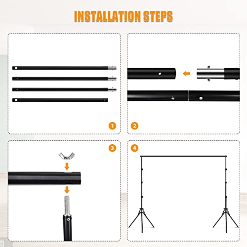 Phopik Projector Screen With Stand: 120 Inch Portable Indoor Outdoor Projector Screen Fordable & Wrinkle-Free Outdoor Movie Screen With Carry Bag For Home Theater Camping And Recreational Events #TOP4