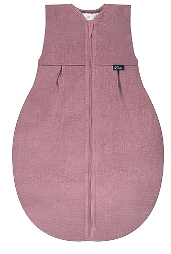 Alvi 4-Season Mull-Schlafsack Baby Schlafsack für Sommer und Winter, 2.0...