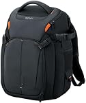 Sony LCSBP3 DSLR System Backpack with Laptop Storage, (Black), Large