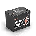 VEVOR 12V 100Ah LiFePO4 Battery, Up to 15000 Cycles, Deep Cycle Lithium Iron Phosphate Battery with Built-in BMS, Low Temperature Protection, 10 Years Lifetime, for Solar Off-Grid Home Energy Storage
