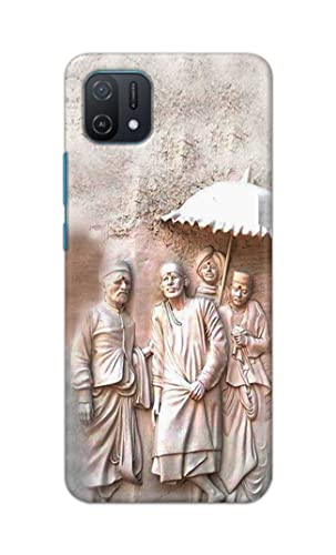 Image of Printed Hard Back Cover Case for Oppo A16e Back Cover (Sai Baba) -1803