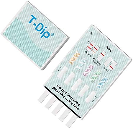 Prime Screen [5 Pack] 10 Panel Urine Drug Test Kit - Testing Instantly for THC (Marijuana), BZO (Benzos), MET (Meth), PCP (Phencyclidine), MTD, AMP, BAR, COC, OPI, MDMA - WDOA-3104