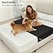 Groundingtop Grounding Sheets, Grounding Mat for Bed 90% Cotton+10% Pure Silver Fiber Grounded Earth Sheets Conductive Sheet for All Mattress Sizes Queen Cal King Full Twin, 106