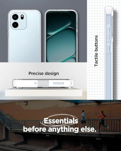 Image of DIZORO Compatible with Oneplus ce6 5g Back Cover Case Clear,[ Anti Yellow ][Military Grade Protection] Hard PC Back Cover Transparent