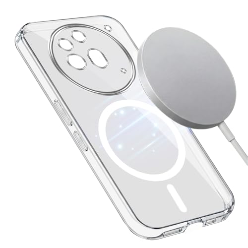 Image of Jkobi Lifetime Anti-Yellow MagSafe Compatible Clear Back Cover Case for Nothing Phone 3A Pro 5G (Sleek Hard Crystal | Shockproof and Camera Protection)