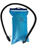 Sports Imagery-Hydration Bladder Water Reservoir Pack -3 Liter /100 Oz Extra Thick Military Quality with Insulated Flow Tube for Hiking, Cycling, Climbing, Backpack.