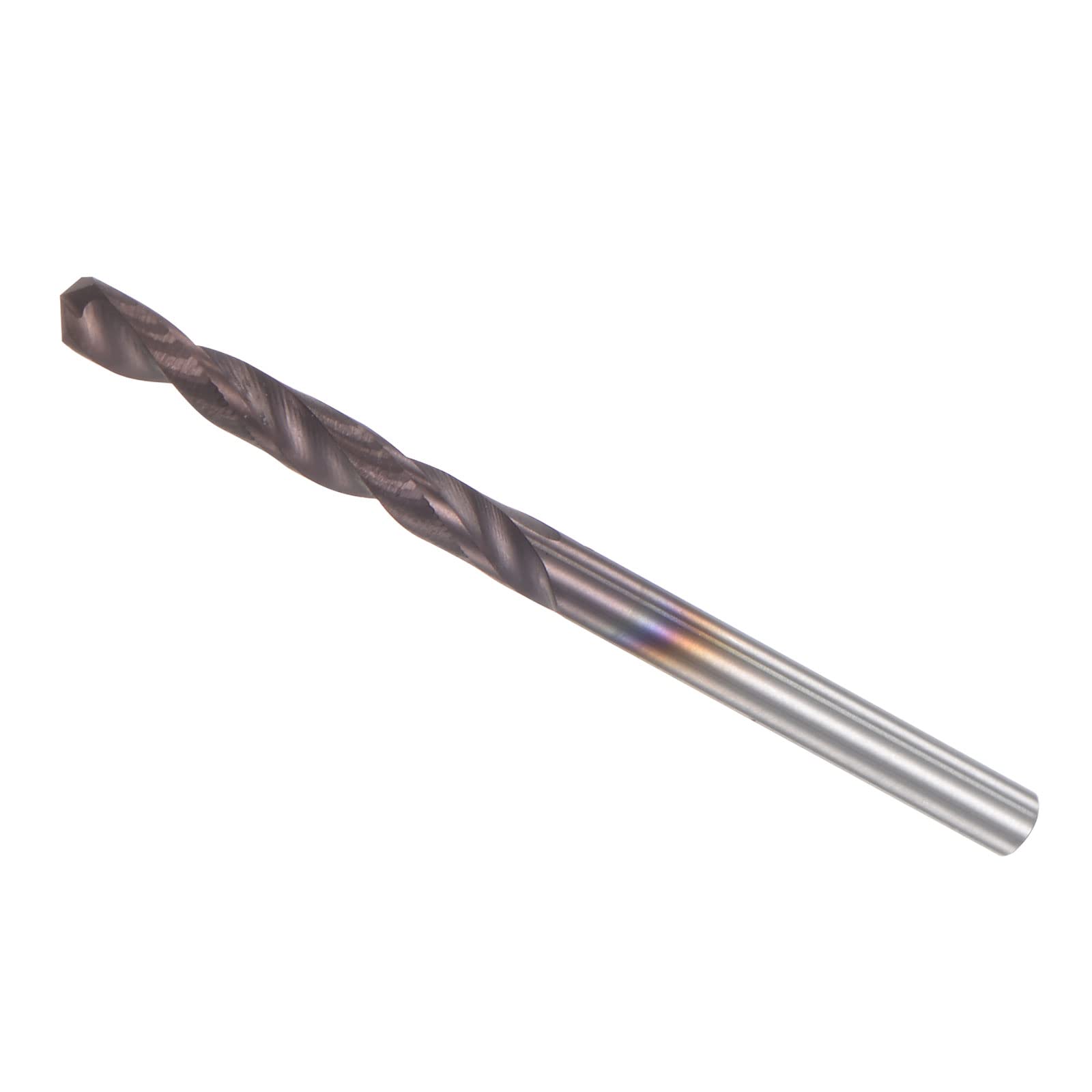 CoCud Solid Carbide Drill Bit, 2.4mm Diameter, AlTiSin Coated K45/P10 Tungsten Carbide Twist Drill Bits - (Applications: for Hardened Steel Stainless Steel Alloy), 1-Piece โ image 1