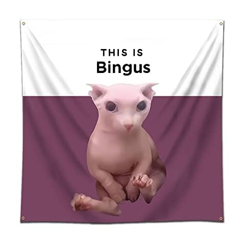 Arbinger Bingus Cat Tapestry Wall Hanging Cover