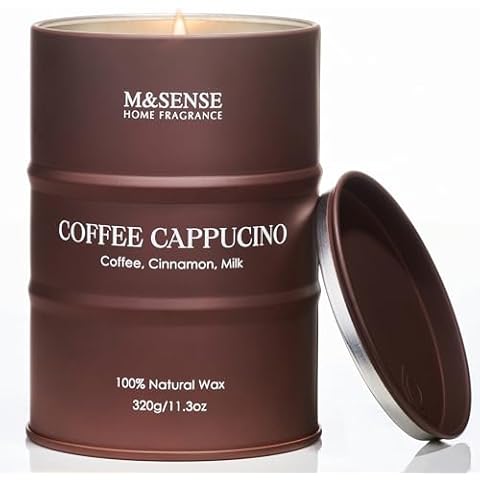 M&SENSE Coffee Cappucina Soy Scented Candle Cover