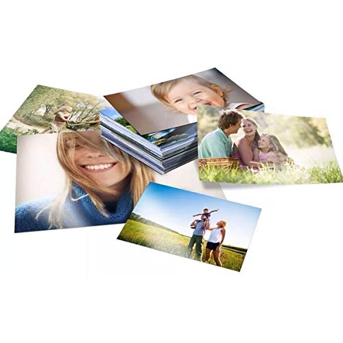 Papel Fotográfico A4 180g Glossy Branco Brilhante Resistente à Água / 100 folhas