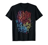 Binary code Digital art Colorful binary