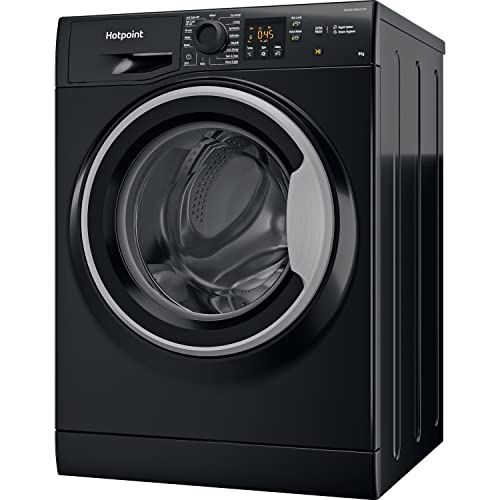 Hotpoint 8kg 1400rpm Freestanding Washing Machine - Black