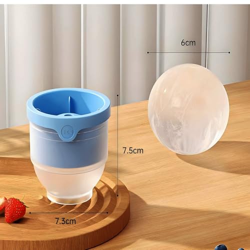 Vaso plegable para cubitos de hielo con molde portátil miniatura 5