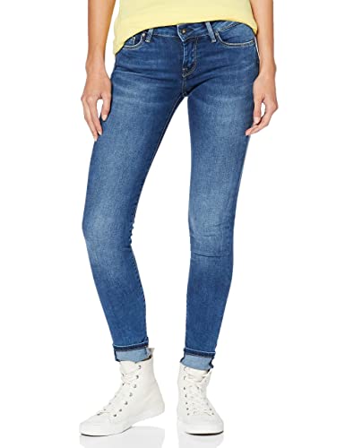 Pepe Jeans Soho, Pantaloni Donna, Blu (Denim-z63),...