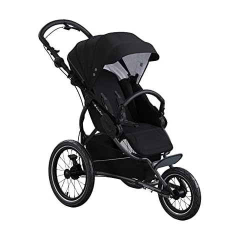 X-lander Laufkinderwagen X-RUN Profi Joggingkinderwagen Sportbuggy bis 25kg Sportwagen Buggy mit Luftreifen Kinderwagen zum Laufen und Skaten klappbar Cover