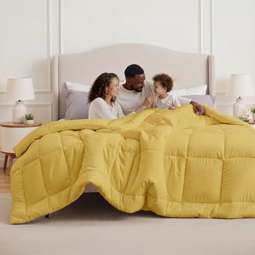 Bedsure Comforter Duvet Insert - Oversized King Quilted Comforter