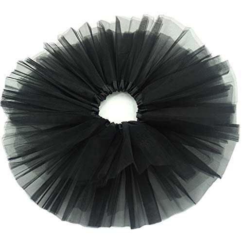 BGFKS Conjunto de 5 camadas de saia tutu para bebês meninas com faixa e flor para pés, saia tutu par