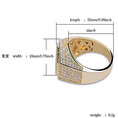 Jacklin- F Anelli Hip Hop Bling Crystal Forma