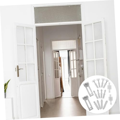 Juego de Herrajes Pivot para Puertas Bifold para Puertas Correderas y Plegables Incluye 2 Pivotes Construcción Robusta para Clóset miniatura 5