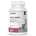 Animigo Hip & Joint Care For Dogs & Cats - 120 Chicken Flavour Dog Joint Tablets - Natural, High Strength Hip & Joint Supplements For Dogs - With Glucosamine And Chondroitin For Dogs Joint Care