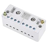 2-in-8-Out Self-Lifting Junction Box | Tool-Free Quick Connect Terminal Block for Home Wiring |Fireproof PVC Zero-Live Line Splitter