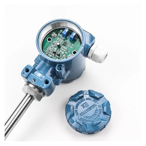 Transmisor de temperatura 4-20ma con pantalla digital y termopar tipo K de 0 a 700 Celsius 4