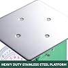 Tada 22-LBS Heavy Duty Portion-Control Mechanical Kitchen and Food Scale Industrial Dial Scale with Stainless Steel Platform
