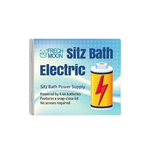 FRECHMOON Power Supply Pack for Electric Pump for Sitz Bath, Requires 4 AA Batteries