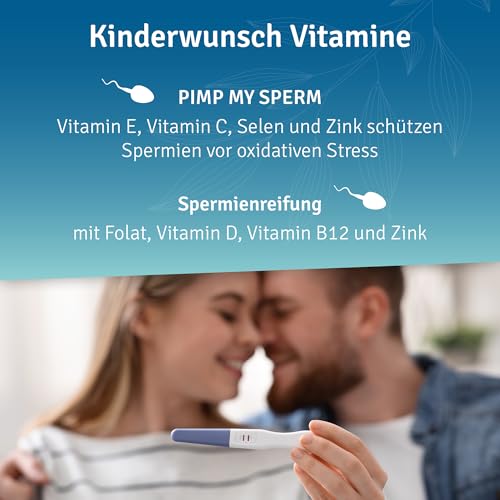 Vitelly ManToDad Kinderwunsch-Tabletten für Männer zur Spermienproduktion