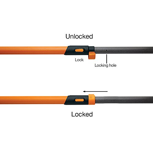image for Fiskars 7.9ft-12ft Power-Lever Extendable Pole Saw and Tree Pruner - L