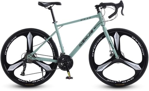 Deerou�G�A�����[�h�o�C�N 700C 24/27/30�i�ϑ� ���y�� �O��f�B�X�N�u���[�L ���Y�f�|�t�H�[�N �h���b�v�n���h�� �K���g��155-185cm �ʋ� �ʊw �X��� ���Z���� (�X���[�i�C�t�z�C�[��,�O���[��-24��)
