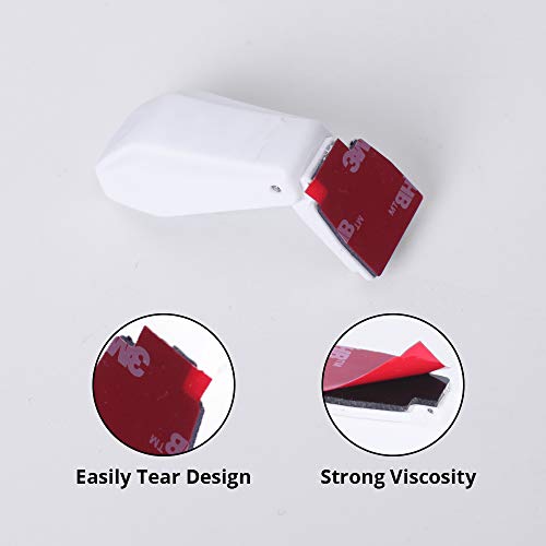 image for EUDEMON Plastic 8 Pack Kids Proofing Safety Drawer Stoppers Baby Safet