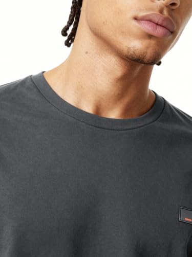 Image of DAMENSCH Fluid Full Sleeve T Shirt for Men; Cotton Stretch Tshirt for Man; No-Fade Colours Casual Shirts; Super Soft Fabric T Shirt for Men Cotton