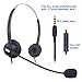 immagine 1Xintronics Cuffie Telefono Cellulare Dual, Microfono a Cancellazione del Rumore, Auricolare 3,5 mm per iPhone Samsung Huawei Blackberry HTC ZTE LG Cellulari e Smartphone(X203-35M1)