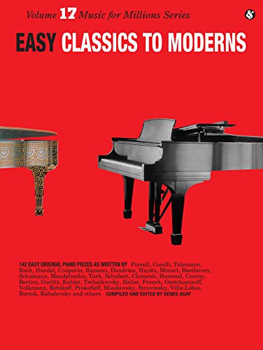 Easy Classics To Moderns Piano