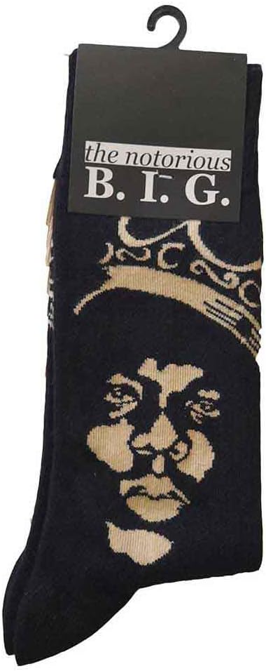 Biggie Smalls Gold Crown Womens Ankle Socks Size One Size